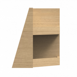 Möbelmodul Eckschrank